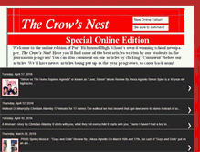 Tablet Screenshot of crowsnestprhs.blogspot.com