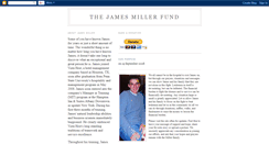 Desktop Screenshot of jamesmillerfund.blogspot.com