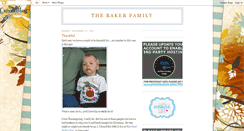 Desktop Screenshot of aebakerfamily.blogspot.com