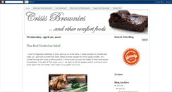 Desktop Screenshot of crisisbrownies.blogspot.com