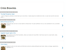 Tablet Screenshot of crisisbrownies.blogspot.com