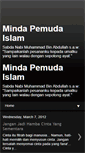 Mobile Screenshot of mindapemudaislam.blogspot.com