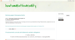 Desktop Screenshot of howtomakethisareality.blogspot.com