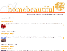 Tablet Screenshot of ahomebeautiful.blogspot.com