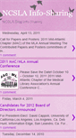 Mobile Screenshot of ncslainfoshare.blogspot.com