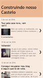 Mobile Screenshot of construindonossocastelo.blogspot.com