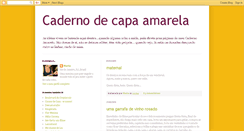 Desktop Screenshot of cadernoamarelo.blogspot.com