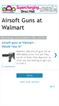 Mobile Screenshot of airsoft-guns-walmart.blogspot.com