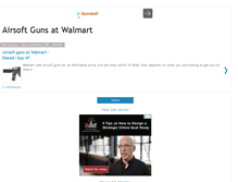 Tablet Screenshot of airsoft-guns-walmart.blogspot.com