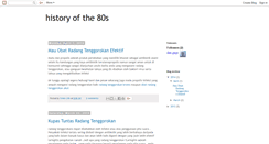 Desktop Screenshot of historyofthe80s.blogspot.com
