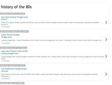 Tablet Screenshot of historyofthe80s.blogspot.com