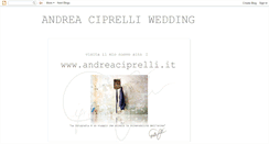 Desktop Screenshot of andreaciprelli.blogspot.com