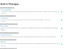 Tablet Screenshot of bradinnicaragua.blogspot.com