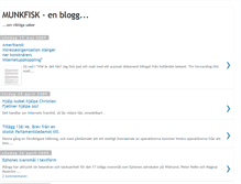 Tablet Screenshot of munkfisk.blogspot.com