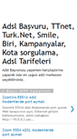 Mobile Screenshot of online-adsl-basvuru.blogspot.com