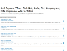 Tablet Screenshot of online-adsl-basvuru.blogspot.com