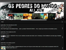 Tablet Screenshot of os-peores-do-mundo.blogspot.com