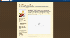 Desktop Screenshot of hotwingsandbeer.blogspot.com