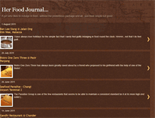 Tablet Screenshot of herfoodjournal.blogspot.com