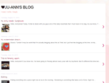 Tablet Screenshot of heartsju-ann.blogspot.com