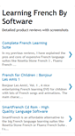 Mobile Screenshot of frenchlanguagesoftware.blogspot.com