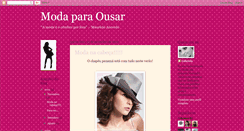 Desktop Screenshot of modaparaousar.blogspot.com