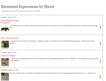 Tablet Screenshot of elementalexpressionsbysherri.blogspot.com