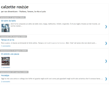 Tablet Screenshot of calzetterosse.blogspot.com