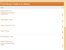 Tablet Screenshot of find-movie-trailers.blogspot.com