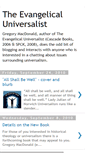 Mobile Screenshot of evangelicaluniversalist.blogspot.com