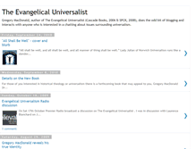 Tablet Screenshot of evangelicaluniversalist.blogspot.com