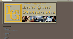 Desktop Screenshot of lericgphotography.blogspot.com