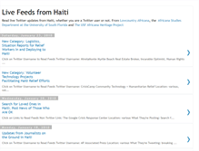 Tablet Screenshot of haitilivefeeds.blogspot.com