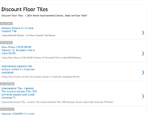 Tablet Screenshot of discountfloortiles.blogspot.com