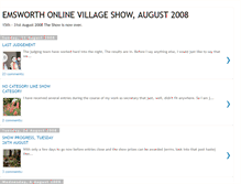 Tablet Screenshot of emsworthvillageshow.blogspot.com