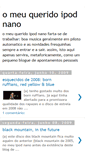 Mobile Screenshot of omeuqueridoipodnano.blogspot.com