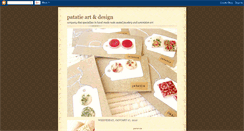 Desktop Screenshot of patatieartdesign.blogspot.com