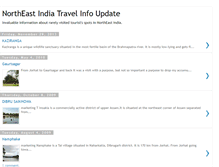 Tablet Screenshot of neindiatravelinfoupdate.blogspot.com
