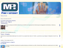 Tablet Screenshot of mipymeninternet.blogspot.com