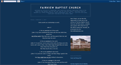 Desktop Screenshot of fairviewbaptist.blogspot.com