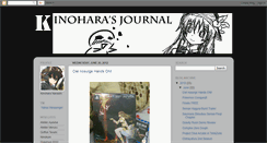 Desktop Screenshot of kinohara.blogspot.com