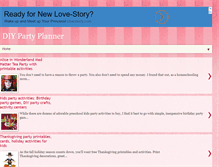 Tablet Screenshot of diypartyplanner.blogspot.com