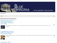 Tablet Screenshot of bluevablog.blogspot.com