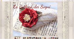 Desktop Screenshot of bottegadeisogni.blogspot.com