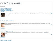 Tablet Screenshot of cecilia-cheung-scandals.blogspot.com