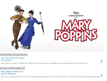 Tablet Screenshot of marypoppinsbroadwaynews.blogspot.com