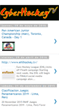 Mobile Screenshot of cyberhockeytv.blogspot.com