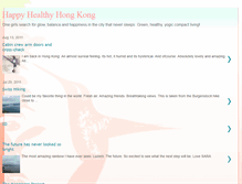 Tablet Screenshot of happyhealthyhongkong.blogspot.com