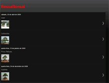 Tablet Screenshot of bessabonsai.blogspot.com