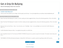 Tablet Screenshot of getagriponbullying.blogspot.com